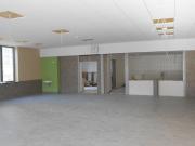 Blick in den Speisesaal zur Essenausgabe
Stand: 22.07.2013